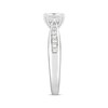 Thumbnail Image 2 of Now + Forever Diamond Engagement Ring 1 ct tw Princess & Round 14K White Gold
