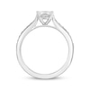 Thumbnail Image 3 of Now + Forever Diamond Engagement Ring 1 ct tw Princess & Round 14K White Gold