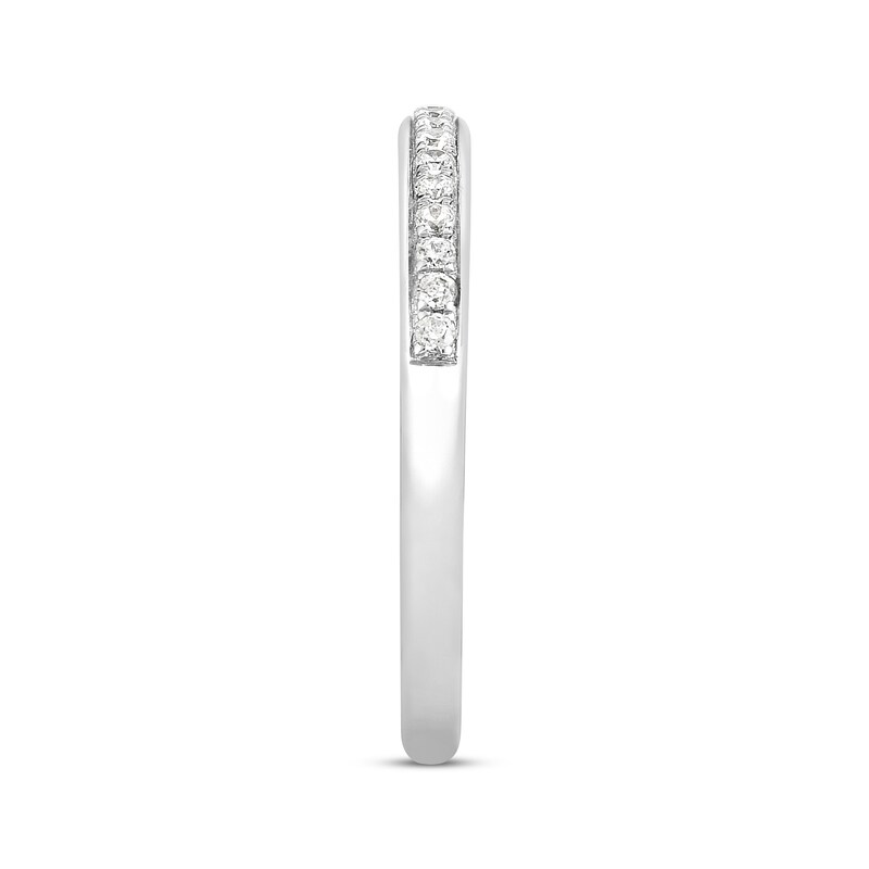Main Image 2 of Now + Forever Diamond Wedding Band 1/6 ct tw Round-cut 14K White Gold