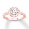 Thumbnail Image 1 of Now + Forever Diamond Engagement Ring 1 ct tw Round-cut 14K Rose Gold