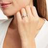 Thumbnail Image 2 of Now + Forever Diamond Engagement Ring 1/2 ct tw Princess & Round 10K White Gold