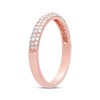 Thumbnail Image 1 of Diamond Wedding Band 1/3 ct tw Round-cut 14K Rose Gold