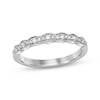 Thumbnail Image 0 of Diamond Wedding Band 1/8 ct tw Round-cut 14K White Gold