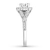 Thumbnail Image 2 of Diamond Bridal Set 1-1/2 ct tw Round-cut 14K White Gold