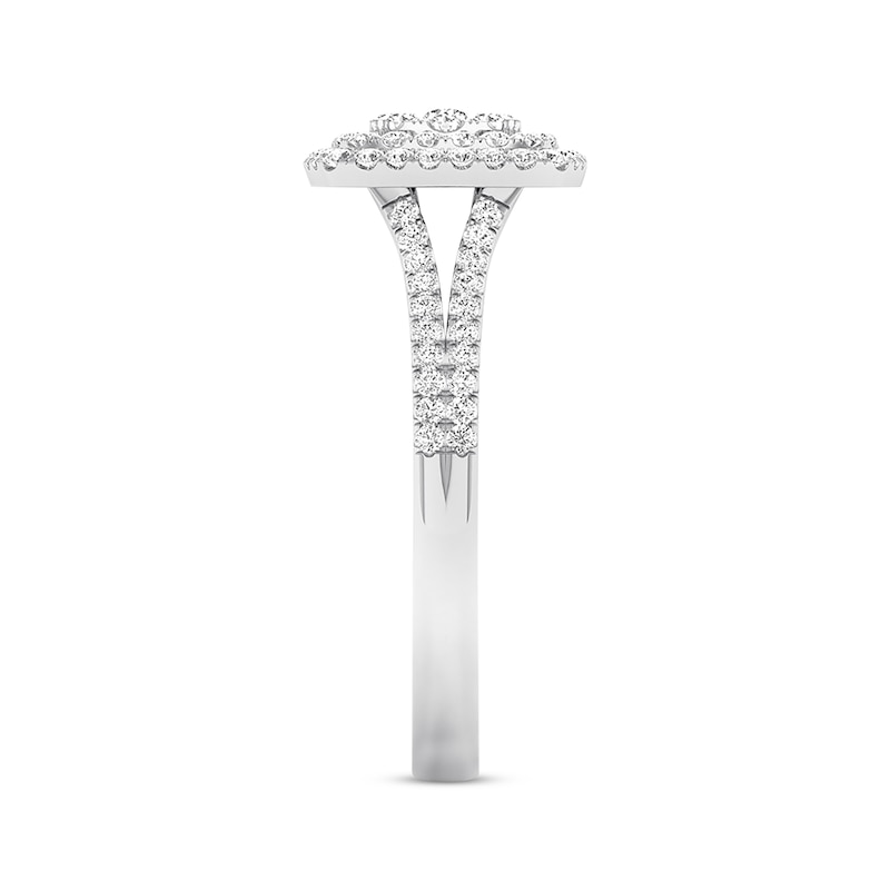 Main Image 2 of Now + Forever Diamond Engagement Ring 1/3 ct tw Round-cut 10K White Gold
