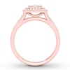 Thumbnail Image 2 of Now + Forever Diamond Engagement Ring 1/3 ct tw Round-cut 10K Rose Gold