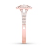 Thumbnail Image 3 of Now + Forever Diamond Engagement Ring 1/3 ct tw Round-cut 10K Rose Gold