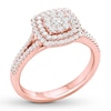 Thumbnail Image 4 of Now + Forever Diamond Engagement Ring 1/3 ct tw Round-cut 10K Rose Gold