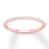 Thumbnail Image 1 of Now + Forever Diamond Wedding Band 1/10 ct tw Round-cut 10K Rose Gold