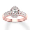 Thumbnail Image 1 of Now + Forever Diamond Engagement Ring 3/8 ct tw Round-cut 10K Rose Gold