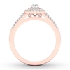 Thumbnail Image 2 of Now + Forever Diamond Engagement Ring 3/8 ct tw Round-cut 10K Rose Gold