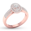Thumbnail Image 4 of Now + Forever Diamond Engagement Ring 3/8 ct tw Round-cut 10K Rose Gold