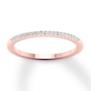 Thumbnail Image 1 of Now + Forever Diamond Wedding Band 1/15 ct tw Round-cut 10K Rose Gold