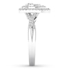 Thumbnail Image 3 of Now + Forever Diamond Engagement Ring 3/8 ct tw Round-cut 10K White Gold