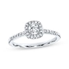 Thumbnail Image 1 of Now + Forever Diamond Engagement Ring 3/8 ct tw Round-cut 10K White Gold