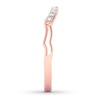 Thumbnail Image 3 of Now + Forever Diamond Wedding Band 1/8 ct tw Round-cut 14K Rose Gold