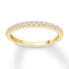 Thumbnail Image 0 of Diamond Wedding Band 1/5 ct tw Round-cut 14K Yellow Gold