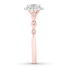 Thumbnail Image 2 of Diamond Engagement Ring 1/3 ct tw Marquise 10K Two-Tone Gold