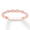 Thumbnail Image 0 of Diamond Wedding Band 1/20 ct tw Round-cut 10K Rose Gold