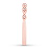 Thumbnail Image 2 of Diamond Wedding Band 1/20 ct tw Round-cut 10K Rose Gold