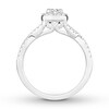 Thumbnail Image 1 of Diamond Engagement Ring 5/8 ct tw Round-cut 14K White Gold