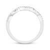 Thumbnail Image 1 of Diamond Wedding Band 1/5 ct tw Round-cut 14K White Gold