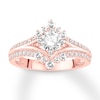Thumbnail Image 1 of Now + Forever Diamond Engagement Ring 7/8 ct tw Round-cut 14K Rose Gold