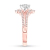 Thumbnail Image 3 of Now + Forever Diamond Engagement Ring 7/8 ct tw Round-cut 14K Rose Gold