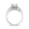 Thumbnail Image 3 of Black & White Diamond Engagement Ring 1 ct tw 14K White Gold