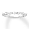 Thumbnail Image 0 of Diamond Wedding Band 1/2 ct tw Round-cut 14K White Gold