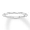 Thumbnail Image 1 of Now + Forever Diamond Wedding Band 1/10 ct tw Round-cut 10K White Gold