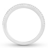 Thumbnail Image 2 of Now + Forever Diamond Wedding Band 1/10 ct tw Round-cut 10K White Gold
