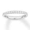 Thumbnail Image 0 of Diamond Wedding Band 1/3 ct tw Round-cut 14K White Gold