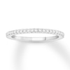 Thumbnail Image 1 of Now + Forever Diamond Wedding Band 1/8 ct tw Round-cut 14K White Gold