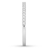 Thumbnail Image 3 of Now + Forever Diamond Wedding Band 1/8 ct tw Round-cut 14K White Gold