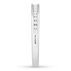 Thumbnail Image 3 of Now + Forever Diamond Wedding Band 1/6 ct tw Round-cut 10K White Gold