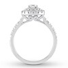 Thumbnail Image 2 of Now + Forever Diamond Engagement Ring 5/8 ct tw Round-cut 14K White Gold