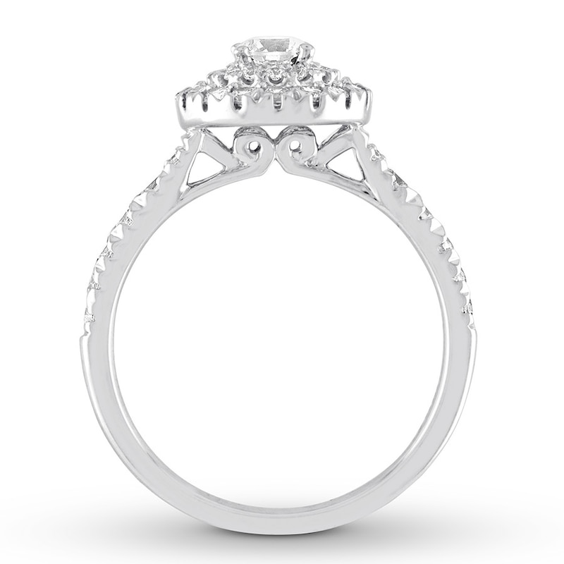 Main Image 2 of Now + Forever Diamond Engagement Ring 5/8 ct tw Round-cut 14K White Gold