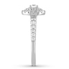 Thumbnail Image 3 of Now + Forever Diamond Engagement Ring 5/8 ct tw Round-cut 14K White Gold