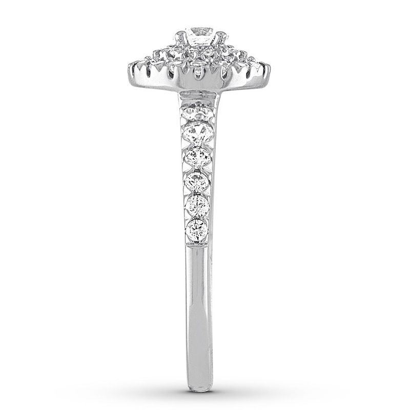 Main Image 3 of Now + Forever Diamond Engagement Ring 5/8 ct tw Round-cut 14K White Gold