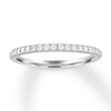 Thumbnail Image 0 of Diamond Wedding Band 1/5 ct tw Round-cut 14K White Gold