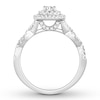 Thumbnail Image 1 of Diamond Engagement Ring 5/8 ct tw Round-cut 14K White Gold