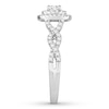 Thumbnail Image 2 of Diamond Engagement Ring 5/8 ct tw Round-cut 14K White Gold
