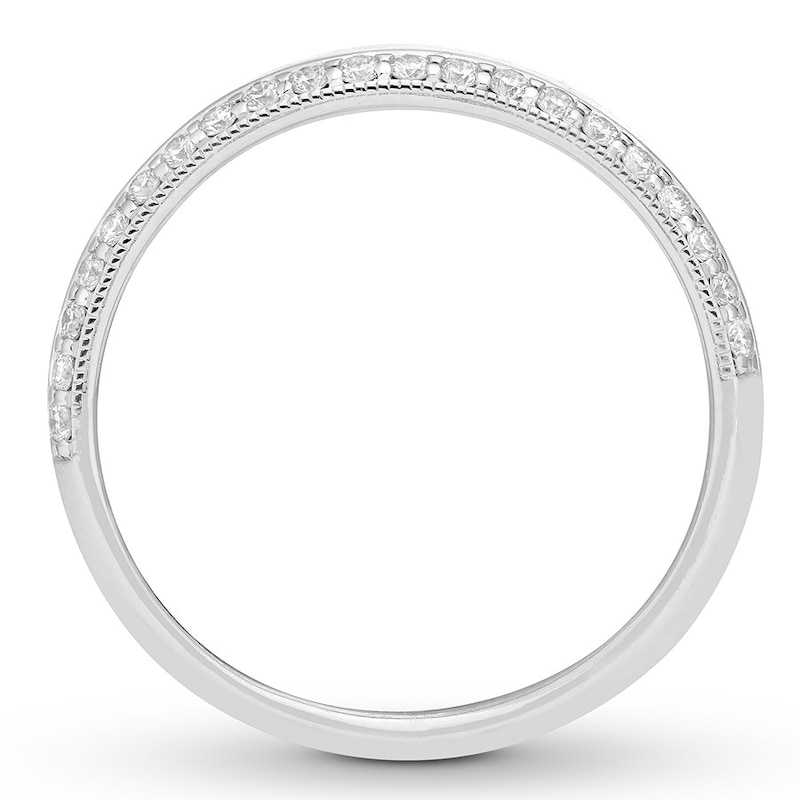 Main Image 2 of Neil Lane Men's Diamond Wedding Band 1/2 ct tw 14K White Gold