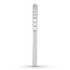 Thumbnail Image 3 of Now + Forever Diamond Wedding Band 1/6 ct tw Round-cut 14K White Gold