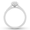 Thumbnail Image 1 of Diamond Engagement Ring 5/8 ct tw Round-cut 14K White Gold