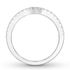 Thumbnail Image 2 of Now + Forever Diamond Wedding Band 1/5 ct tw Round-cut 14K White Gold