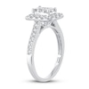Thumbnail Image 2 of Now + Forever Diamond Engagement Ring 7/8 ct tw Princess & Round 10K White Gold