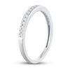 Thumbnail Image 2 of Now + Forever Diamond Wedding Band 1/6 ct tw Round-cut 10K White Gold