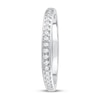 Thumbnail Image 3 of Now + Forever Diamond Wedding Band 1/6 ct tw Round-cut 10K White Gold